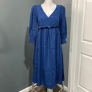 Women’s 3/4 sleeve Maternity midi dress